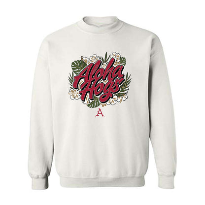Arkansas - NCAA Baseball : Kuhio Aloy - Crewneck Sweatshirt-0