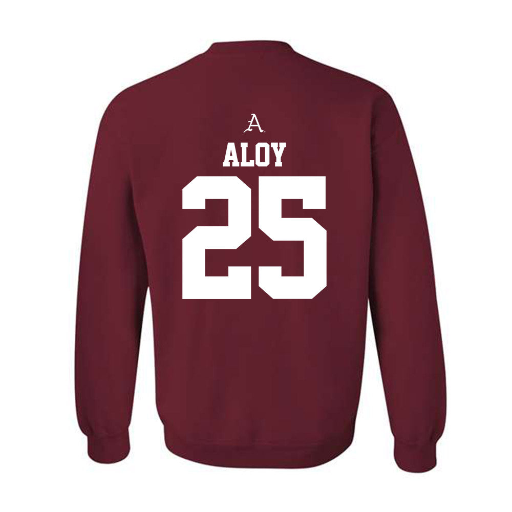 Arkansas - NCAA Baseball : Kuhio Aloy - Classic Fashion Shersey Crewneck Sweatshirt-1