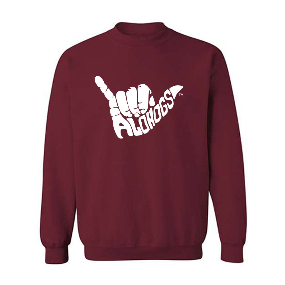 Arkansas - NCAA Baseball : Kuhio Aloy - Classic Fashion Shersey Crewneck Sweatshirt-0