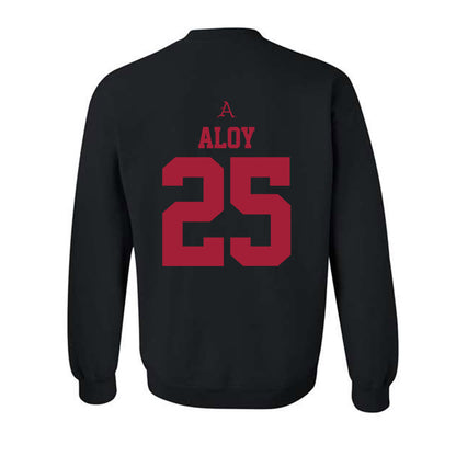 Arkansas - NCAA Baseball : Kuhio Aloy - Classic Fashion Shersey Crewneck Sweatshirt-1