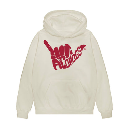 Arkansas - NCAA Baseball : Kuhio Aloy - Classic Fashion Shersey Premium Hooded Sweatshirt-0