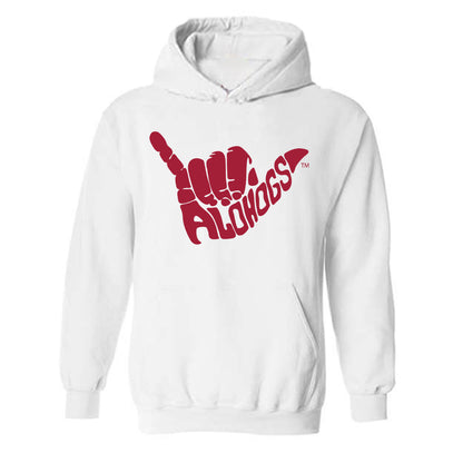 Arkansas - NCAA Baseball : Kuhio Aloy - Classic Fashion Shersey Hooded Sweatshirt-0