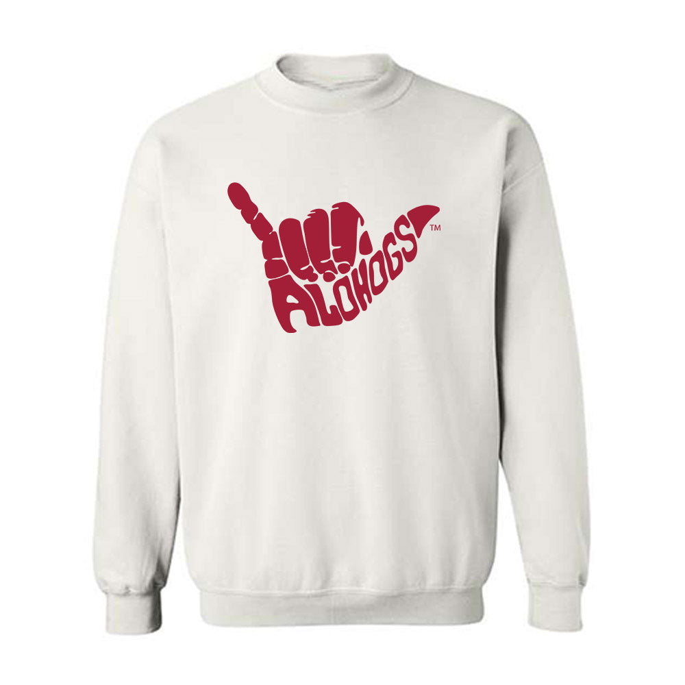 Arkansas - NCAA Baseball : Kuhio Aloy - Classic Fashion Shersey Crewneck Sweatshirt-0