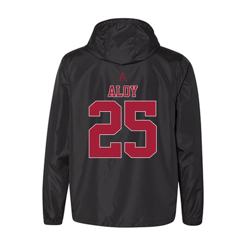 Arkansas - NCAA Baseball : Kuhio Aloy - Windbreaker-1