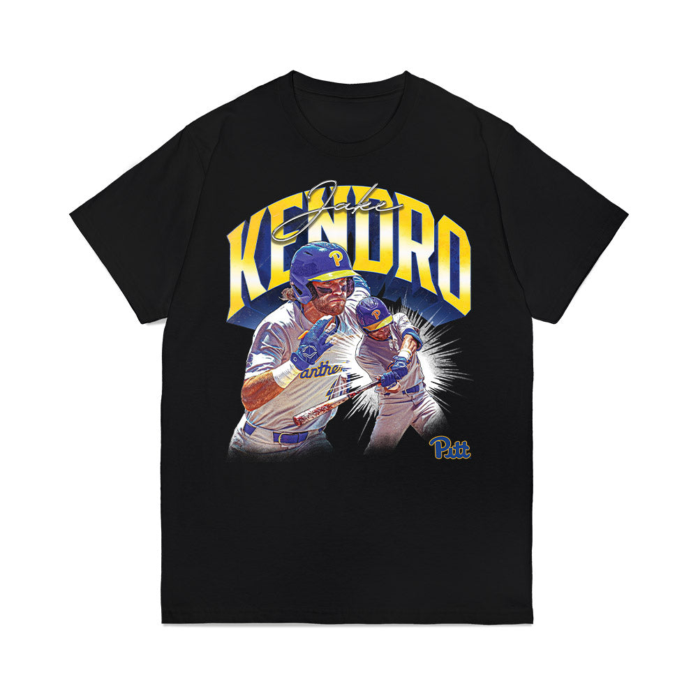 Pittsburgh - NCAA Baseball : Jacob Kendro - Premium T-Shirt-0