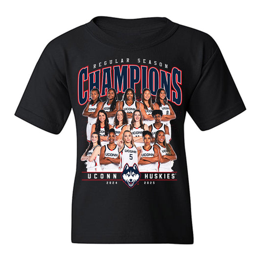 UConn - NCAA Women's Basketball : Team Collage Youth T-Shirt-0