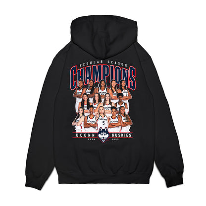UConn - NCAA Women's Basketball : Team Collage Premium Hooded Sweatshirt-1