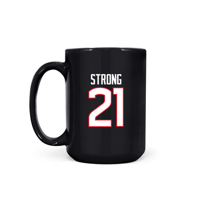 UConn - NCAA Women's Basketball : Sarah Strong - Regular Season Champs Coffee Mug-1