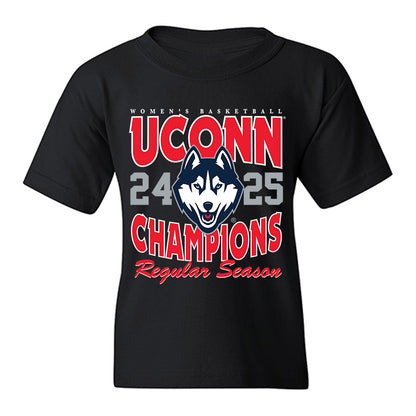 UConn - NCAA Women's Basketball : Ashlynn Shade - Regular Season Champs Youth T-Shirt-0