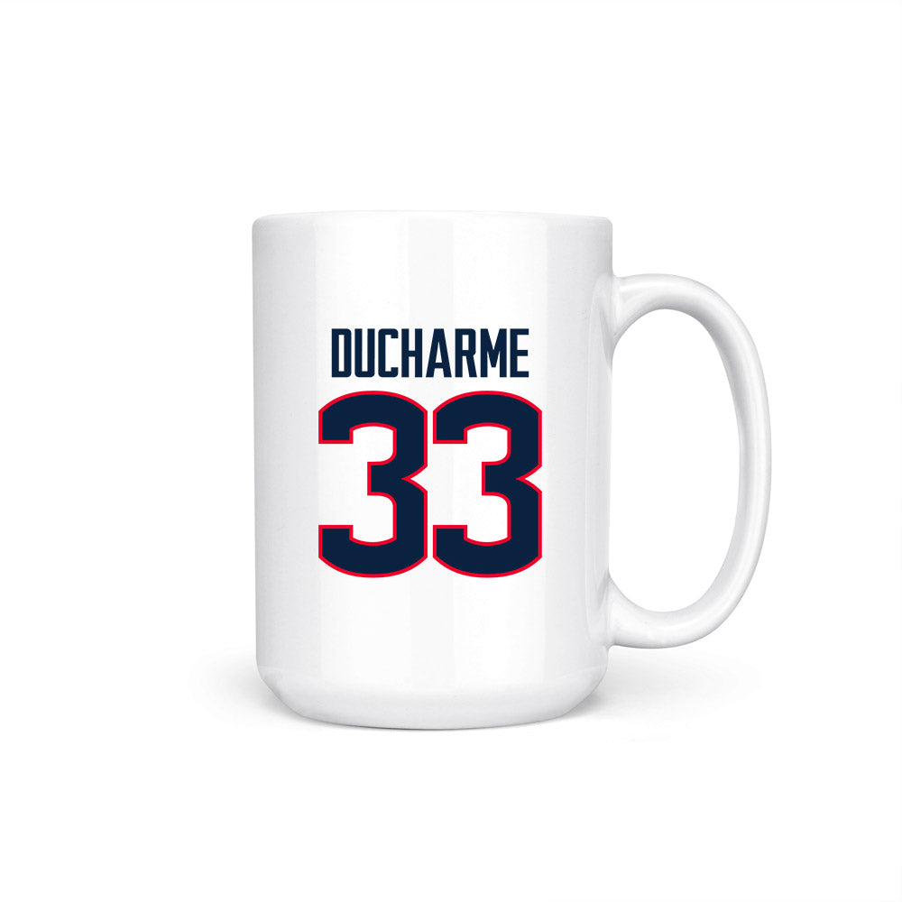 UConn - NCAA Women's Basketball : Caroline Ducharme - Regular Season Champs Coffee Mug-0