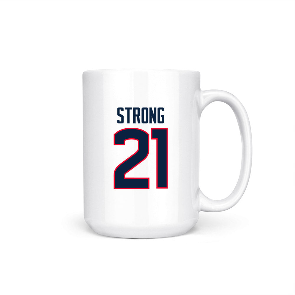 UConn - NCAA Women's Basketball : Sarah Strong - Regular Season Champs Coffee Mug-0