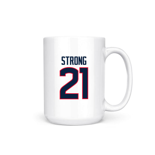 UConn - NCAA Women's Basketball : Sarah Strong - Regular Season Champs Coffee Mug-0