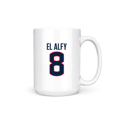 UConn - NCAA Women's Basketball : Jana El Alfy - Regular Season Champs Coffee Mug-0