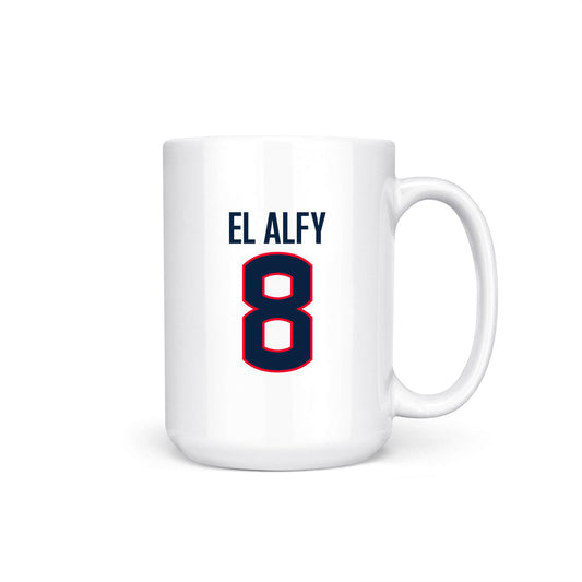 UConn - NCAA Women's Basketball : Jana El Alfy - Regular Season Champs Coffee Mug-0