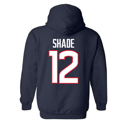 UConn - NCAA Women's Basketball : Ashlynn Shade - Big East Champs Classic Fashion Shersey Hooded Sweatshirt-1