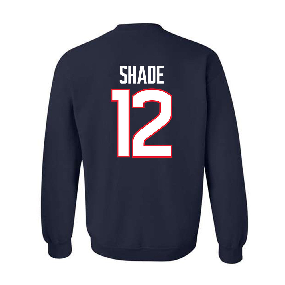 UConn - NCAA Women's Basketball : Ashlynn Shade - Big East Champs Classic Fashion Shersey Crewneck Sweatshirt-1
