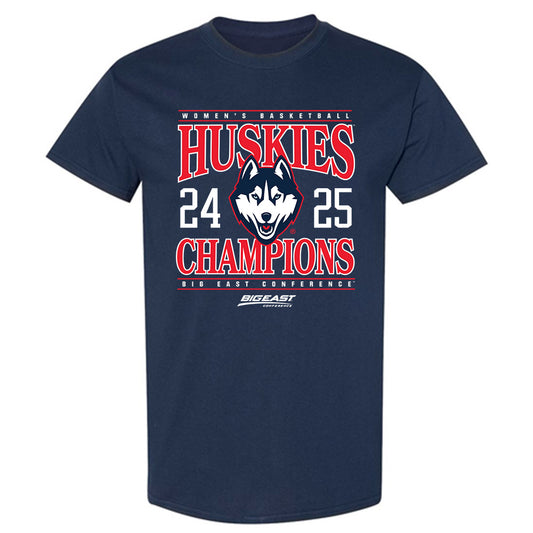 UConn - NCAA Women's Basketball : Caroline Ducharme - Big East Champs Classic Fashion Shersey T-Shirt-0