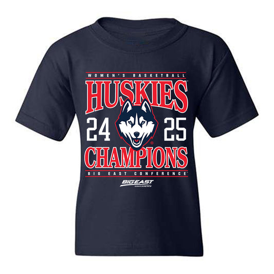 UConn - NCAA Women's Basketball : Jana El Alfy - Big East Champs Classic Fashion Shersey Youth T-Shirt-0
