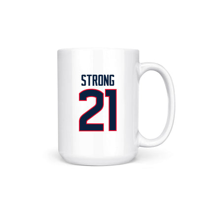 UConn - NCAA Women's Basketball : Sarah Strong - Big East Champs Mug Coffee Mug-0