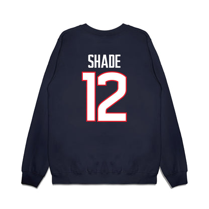 UConn - NCAA Women's Basketball : Ashlynn Shade - National Champs Classic Shersey Premium Crewneck Sweatshirt-1