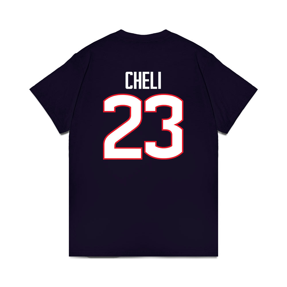 UConn - NCAA Women's Basketball : Morgan Cheli - National Champs Classic Shersey Premium T-Shirt-1