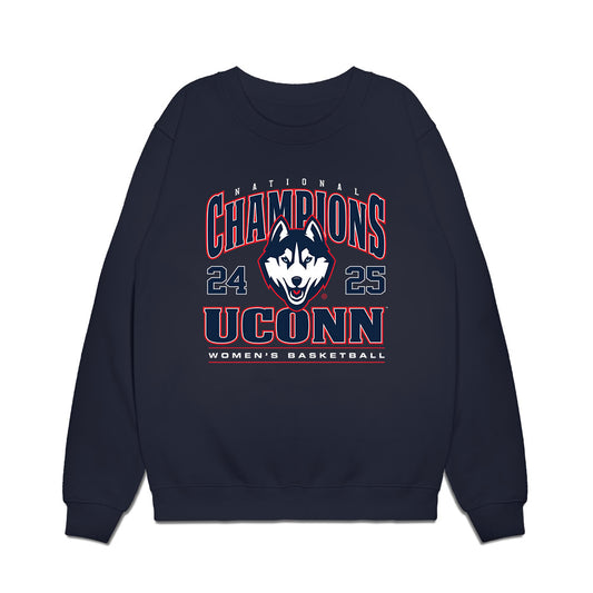 UConn - NCAA Women's Basketball : Ashlynn Shade - National Champs Classic Shersey Premium Crewneck Sweatshirt-0