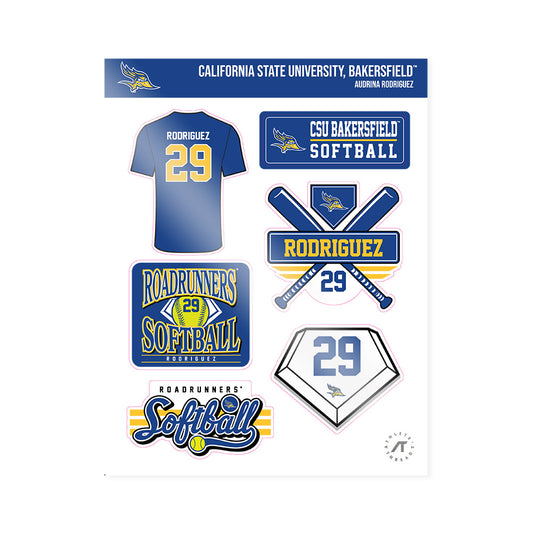 CSU Bakersfield - NCAA Softball : Audrina Rodriguez - Sticker Sheet-0