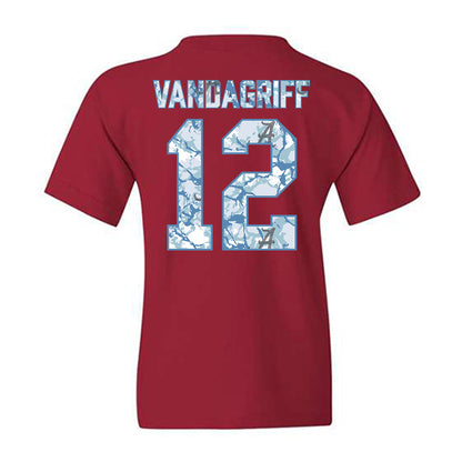 Alabama - NCAA Softball : Audrey Vandagriff - Hydrobama™ Youth T-Shirt-1
