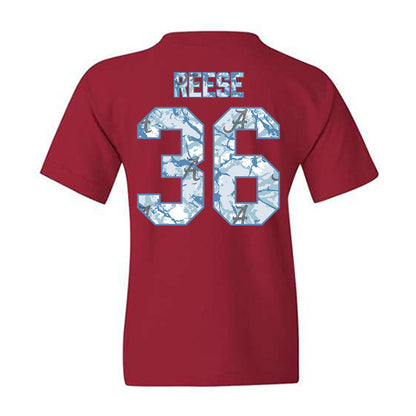 Alabama - NCAA Football : QB Reese - Youth T-Shirt-1