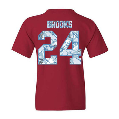 Alabama - NCAA Women's Basketball : Leah Brooks - Hydrobama™ Youth T-Shirt-1