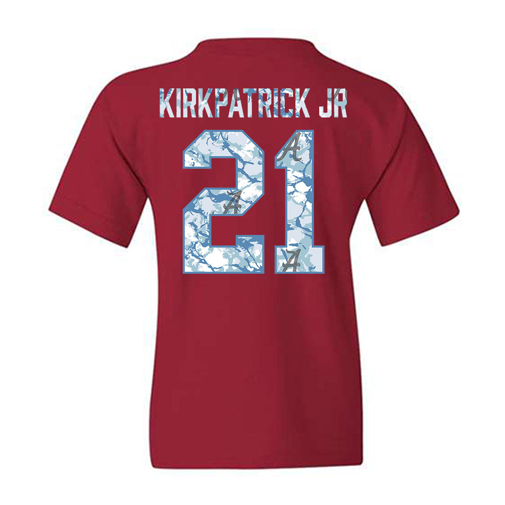 Alabama - NCAA Football : Dre Kirkpatrick Jr - Youth T-Shirt-1