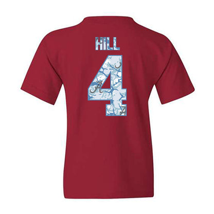Alabama - NCAA Football : Daniel Hill - Youth T-Shirt-1