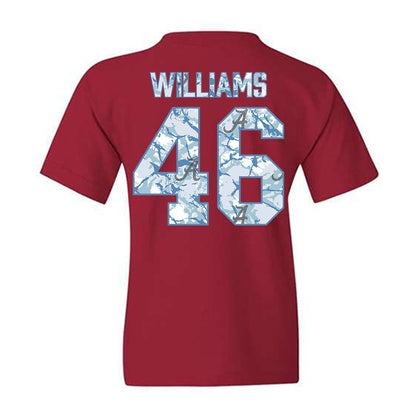 Alabama - NCAA Football : Jay Williams - Hydrobama™ Youth T-Shirt-1