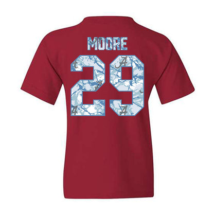 Alabama - NCAA Football : Ayden Moore - Youth T-Shirt-1
