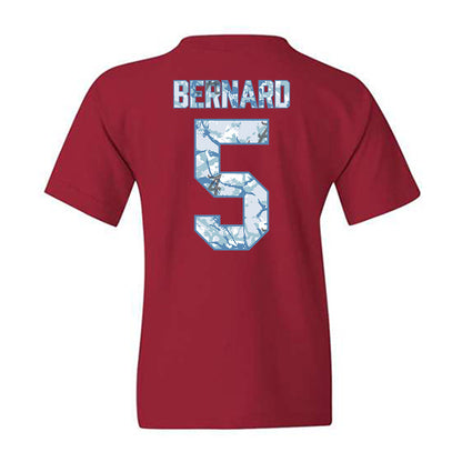 Alabama - NCAA Football : Germie Bernard - Youth T-Shirt-1
