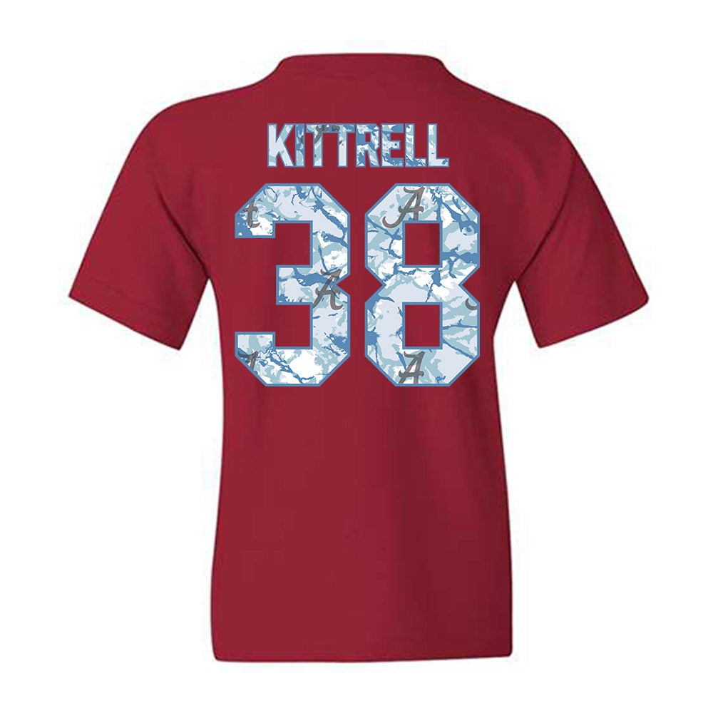 Alabama - NCAA Baseball : Zach Kittrell - Hydrobama™ Youth T-Shirt-1