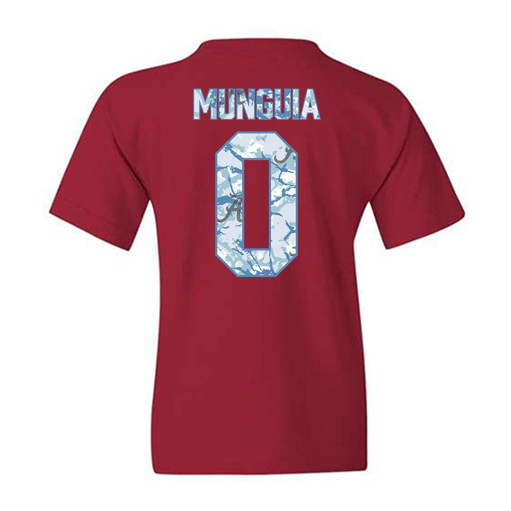 Alabama - NCAA Women's Soccer : Madi Munguia - Hydrobama™ Youth T-Shirt-1