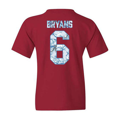 Alabama - NCAA Baseball : Beau Bryans - Hydrobama™ Youth T-Shirt-1
