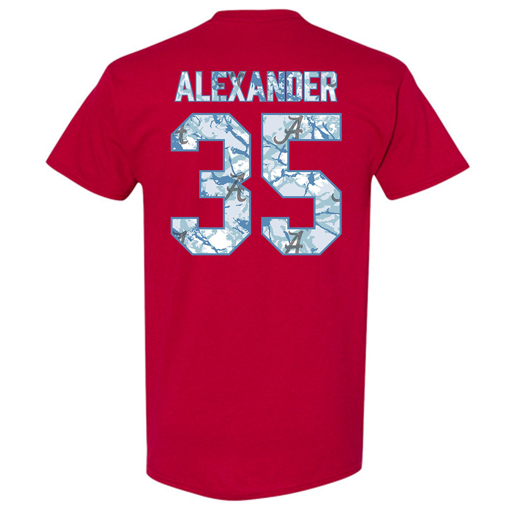 Alabama - NCAA Football : Jeremiah Alexander - T-Shirt-1