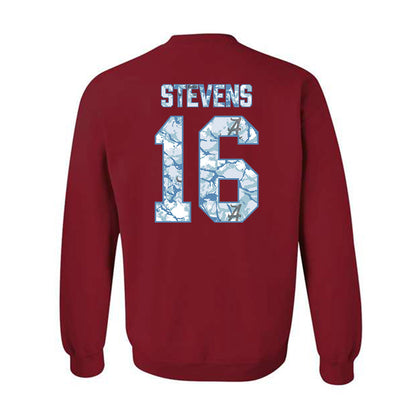 Alabama - NCAA Baseball : Jonathan Stevens - Hydrobama™ Crewneck Sweatshirt-1