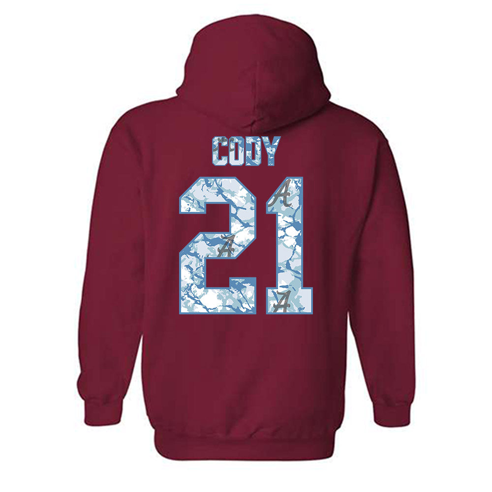 Alabama - NCAA Women's Basketball : Essence Cody - Hydrobama™ Hooded Sweatshirt-1