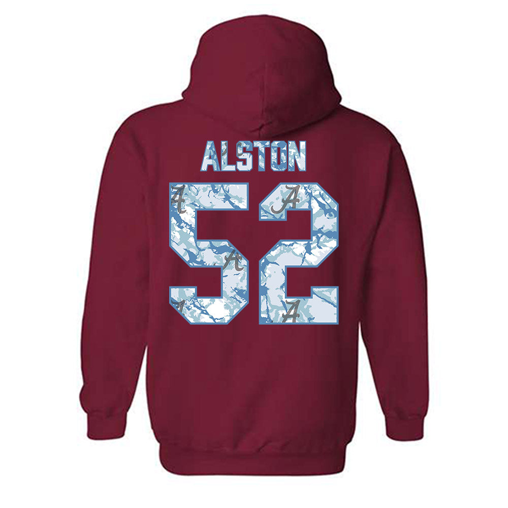 Alabama - NCAA Baseball : Ashton Alston - Hydrobama™ Hooded Sweatshirt-1