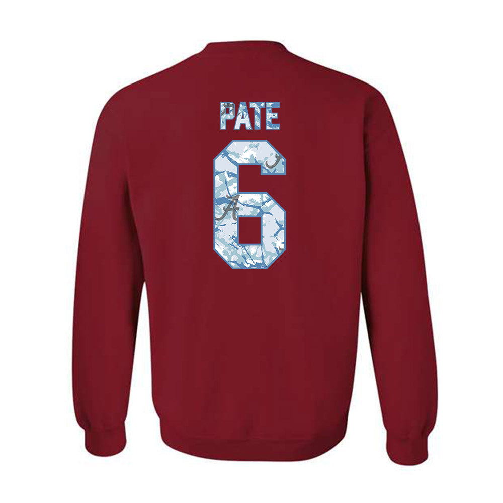 Alabama - NCAA Softball : Kinley Pate - Hydrobama™ Crewneck Sweatshirt-1