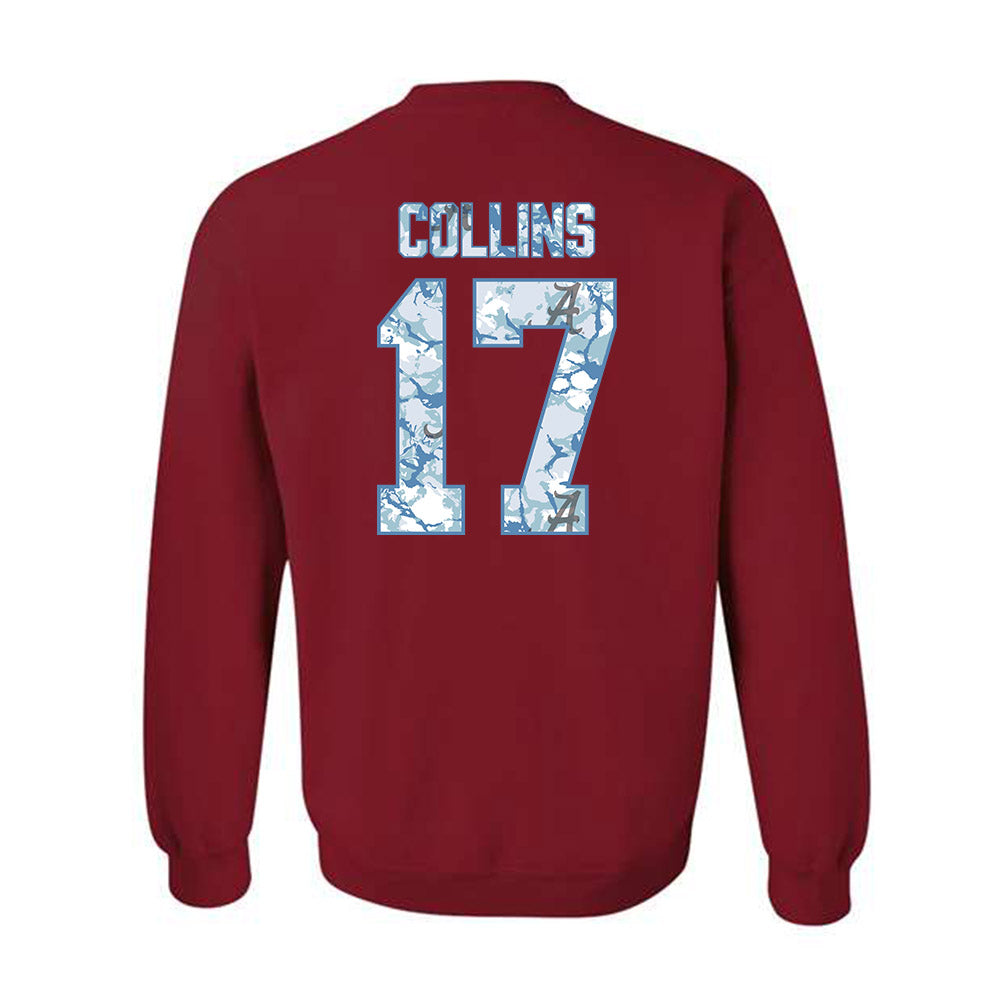 Alabama - NCAA Football : Kelby Collins - Crewneck Sweatshirt-1