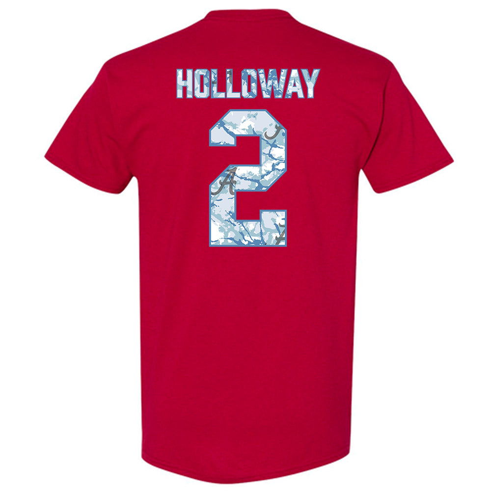 Alabama - NCAA Men's Basketball : Aden Holloway - Hydrobama™ T-Shirt-1