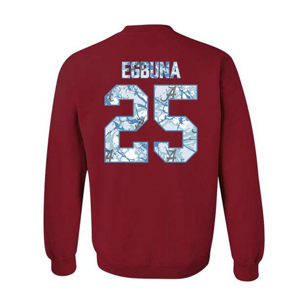 Alabama - NCAA Women's Basketball : Joy Egbuna - Hydrobama™ Crewneck Sweatshirt-1