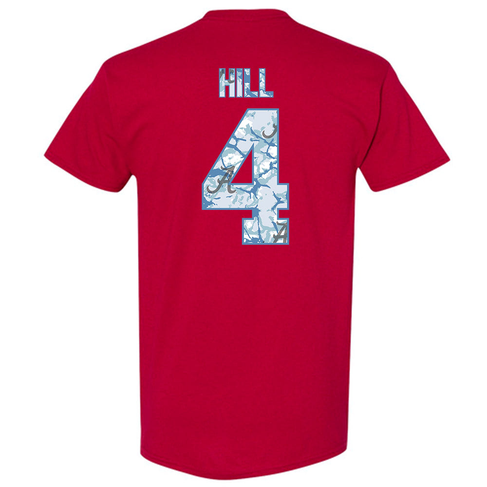 Alabama - NCAA Football : Daniel Hill - T-Shirt-1