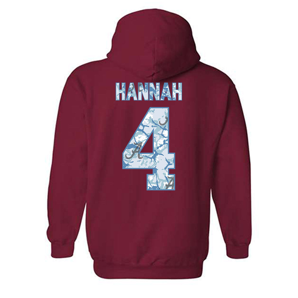 Alabama - NCAA Men's Basketball : Davion Hannah - Hydrobama™ Hooded Sweatshirt-1