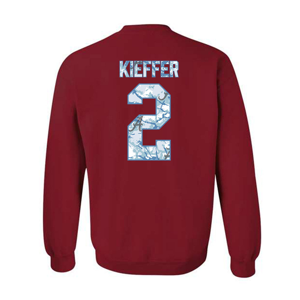 Alabama - NCAA Women's Volleyball : Callie Kieffer - Hydrobama™ Crewneck Sweatshirt-1