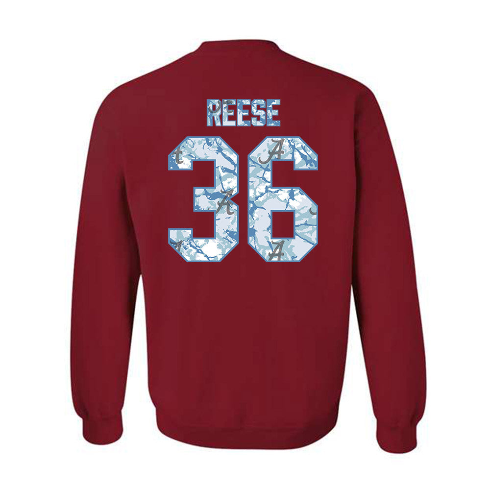 Alabama - NCAA Football : QB Reese - Crewneck Sweatshirt-1